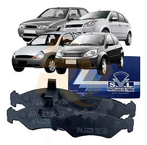 Pastilha Freio Dianteira Ford Ka 1997 2008 Fiesta 1996 2008