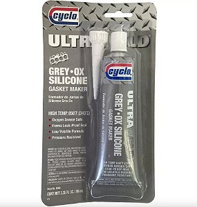 Cola Junta Silicone Cinza Cyclo Ox Ultraweld Alta Perfomance