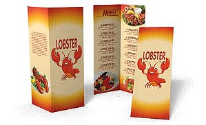 cardapio em papel medio couche 300g 4x4 sem-verniz 21x29 7 cm 50 unidades