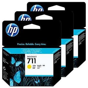 Kits - 4 Cartuchos Hp 711 T120 T520 - Original Hp - Promoção