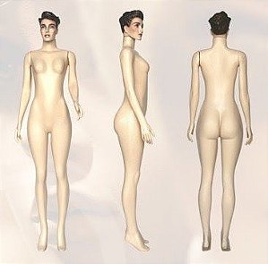 Manecona completa maquiada