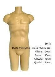 Manequim masculino pernão com busto