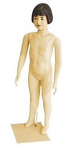 Manequim inf. feminina completa