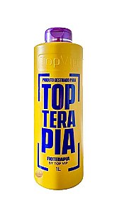 Escova Progressiva Top Vip Profissional Para Terapia Dos Fios 1 Lt