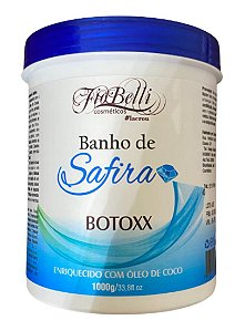 Btx Capilar Banho De Safira Fiobelli 1kg Semi Definitivo