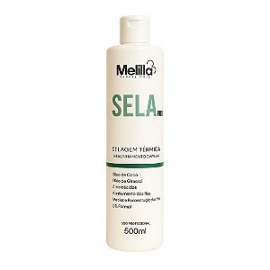Escova Progressiva Selagem Térmica Orgânica Sela Pro Melilla Beauty Hair 500ml