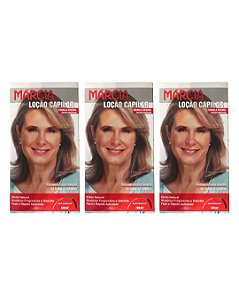 Loção Capilar Márcia Feminina 100ml - 03 Unidades