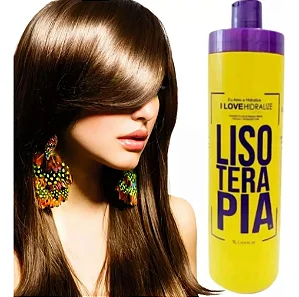 Escova Progressiva Sem Formol Lisoterapia Hidralize 1L
