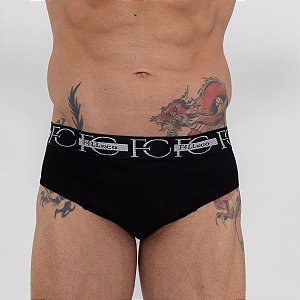 Cueca Slip Max Compress Preto