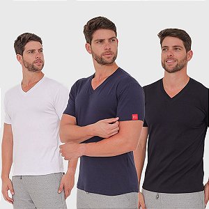Kit 3 Camisetas