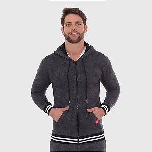 Jaqueta Moletom Street Grafite