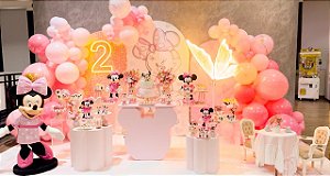 Decoração Minnie Rosa