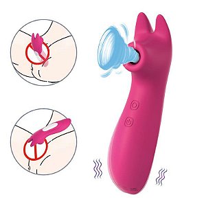 FOX VIBRADOR DE SUCÇÃO