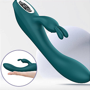 VIBRADOR RABBIT GREEN