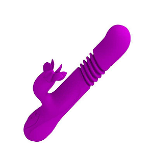 VIBRADOR COM ESTIMULADOR E AQUECIMENTO