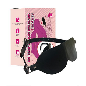 VENDA PARA OLHOS EM COURO
