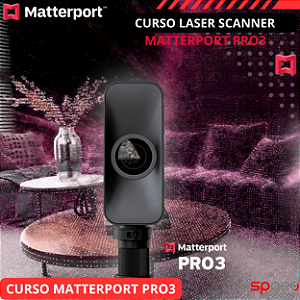 Curso de Captura da Realidade com Laser Scanner Matterport PRO-3