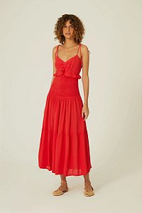 VESTIDO CORPO LASTEX-MARIA FILÓ