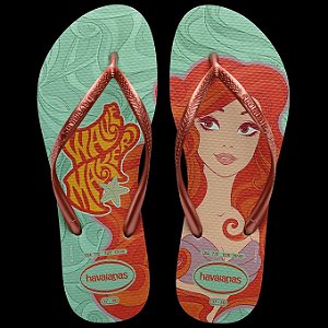 CHINELO HAVAIANAS SLIM PRINCESAS ARIEL