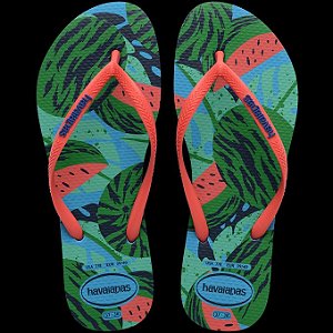 CHINELO HAVAIANAS SLIM SUMMER AZUL