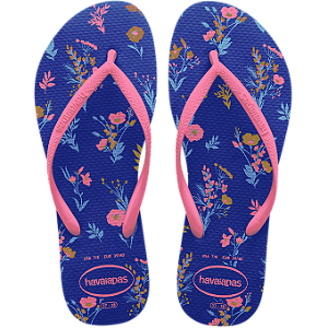 Chinelo Havaianas Slim Romance Azul Naval