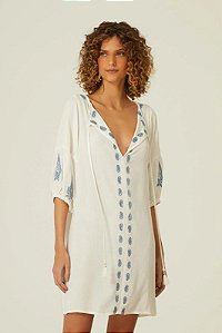 Vestido Bordado Itaca- MARIA FILÓ