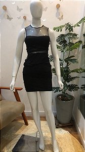VESTIDO CURTO TUBINHO TULE TRENDYOL FESTA BALADA