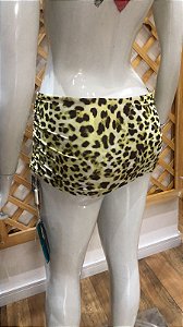 Saia Mini Curta Estampada Animal Print Cia Marítima