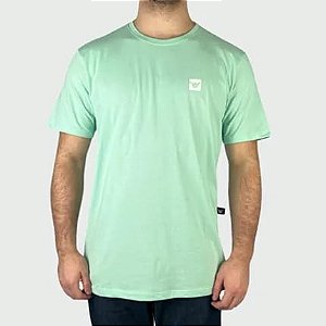 CAMISETA HANG LOOSE VERDE-ÁGUA