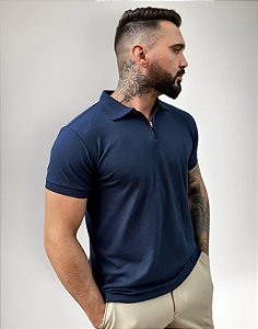 CAMISA POLO  RALPH LAUREN AZUL MARINHO