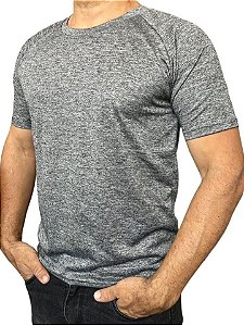 Camiseta Masculina Dry Fit Mesclada Treino Academia Fitness