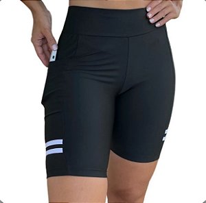 Bermuda Plus Size Suplex Com Bolso G1 Ao G3 Academia