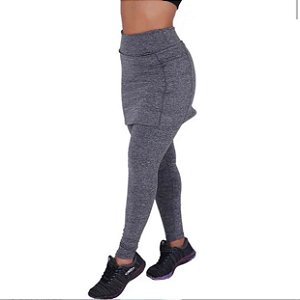Legging Saia Moda Feminina Evangélica Fitness.