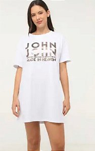 Vestido John John Curto Line Branco