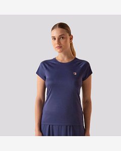 Camiseta Fila Slim Tennis Basic Azul