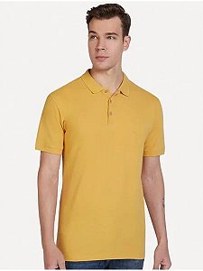 Camisa Polo Amarelo Mostarda- Dudalina