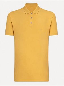 Camisa Polo Amarelo Mostarda- Dudalina