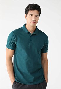 Camisa polo Verde Militar - Dudalina