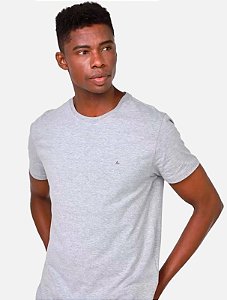 CAMISETA BÁSICA ARAMIS- CINZA