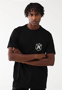 CAMISETA HURLEY PRETA-RETA