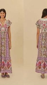 Vestido Bata da Beleza Romântica Farm