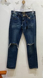 Calça Jeans Destroyed MIss Moon