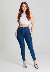 Calça Jeans Sawary Skinny Pocket Azul