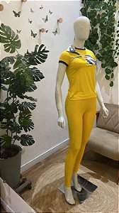 Calça Legging Amarela