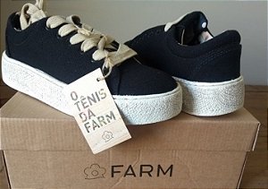 tenis farm preto