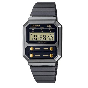 Relógio Casio Vintage Unissex A100WEGG-1A2DF.