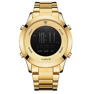 Relógio Masculino Tuguir Digital TG103 – Dourado