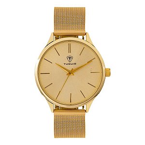 Relógio Feminino Tuguir Analógico TG135 – Dourado