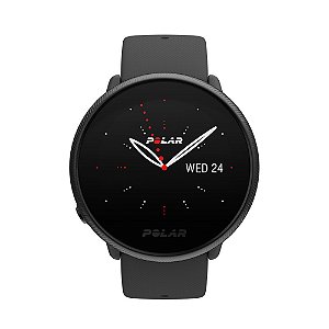 Relógio Smartwatch e Monitor Cardíaco de Pulso e GPS POLAR IGNITE 2 - Preto