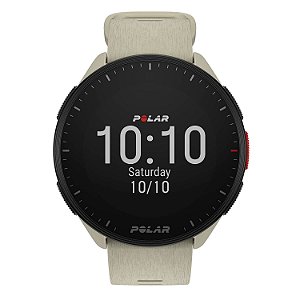 Relógio Smartwatch e Monitor Cardíaco de Pulso e GPS POLAR PACER - Branco